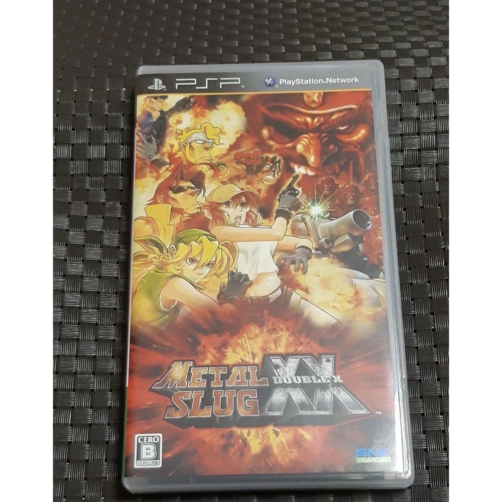 Metal Slug XX PSP SNKPlaymore Used Japan Import Shooter Boxed Tested Working‎